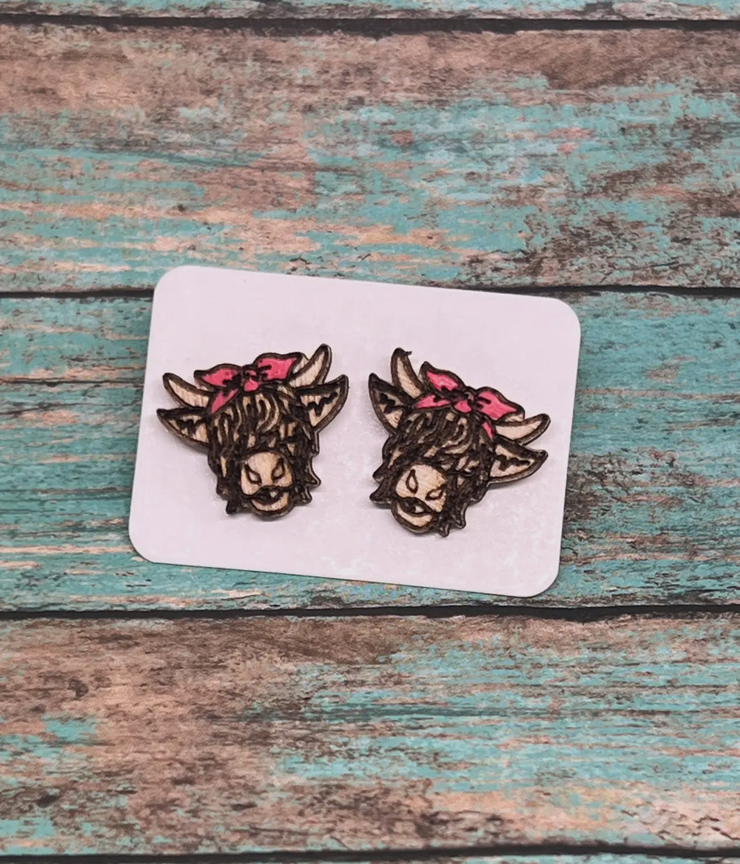 Highland Cow Earrings