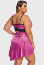 Load image into Gallery viewer, Lace V Neckline Plus Babydoll
