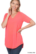 Load image into Gallery viewer, V neck round bottom
