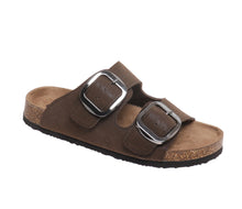 Load image into Gallery viewer, OUTWOODS Brown Buckle Sandals
