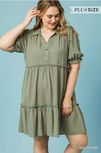 Load image into Gallery viewer, Umgee Ruffle Trim Collar Dress
