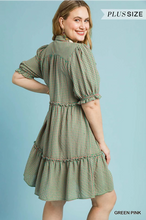 Load image into Gallery viewer, Umgee Ruffle Trim Collar Dress
