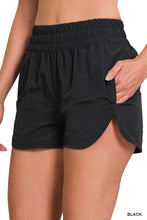 Load image into Gallery viewer, Zenana Smocked Waist Shorts
