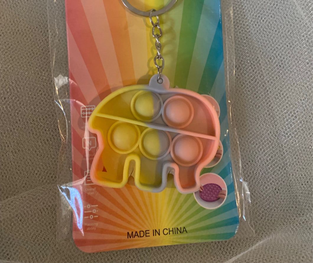 Elephant Keychain Pop It
