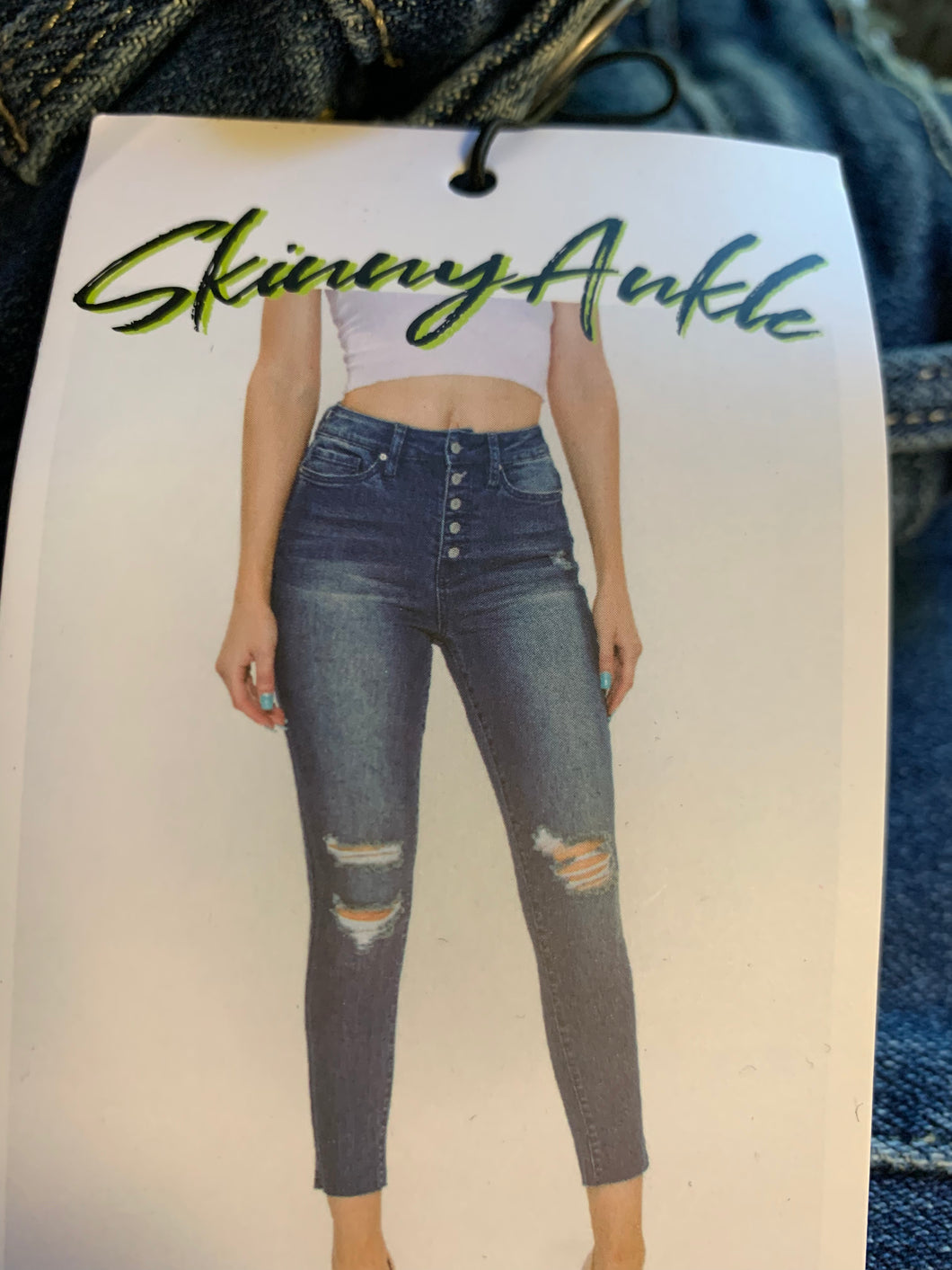 Junior Skinny Ankle Jeans