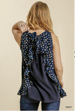 Load image into Gallery viewer, Sleeveless Top with Ruffle Trim
