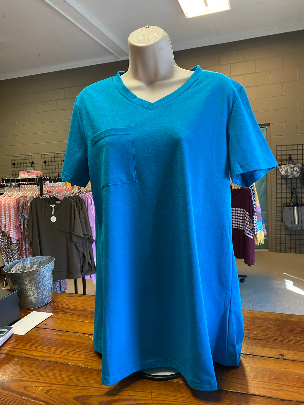 Top with Pocket