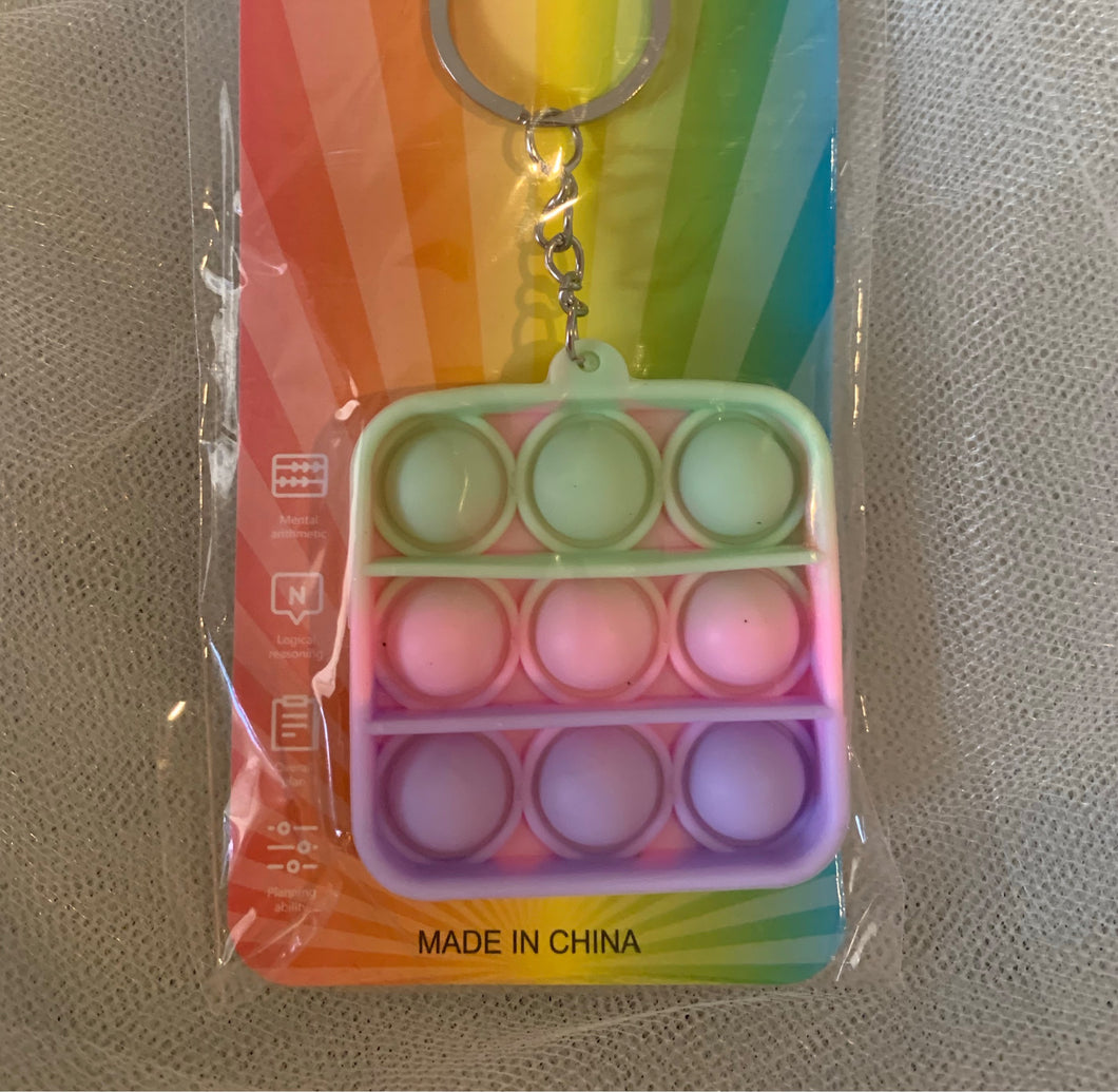 Square Keychain Pop It